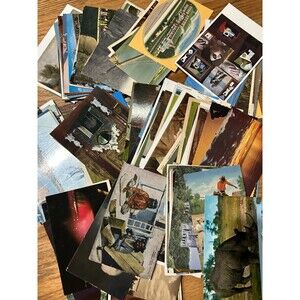 (10) Cards from Vintage Postcard Lot - 1